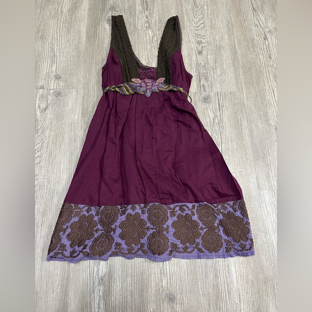 Free People Sleeveless Purple Dress size 6